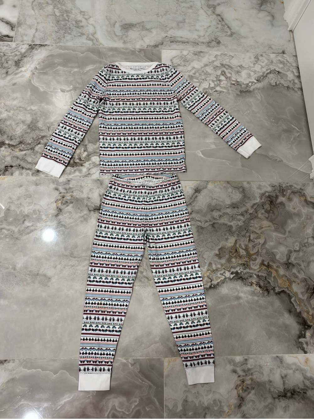 Erica Wilson Nantucket Kids Pajama Set – Size 10